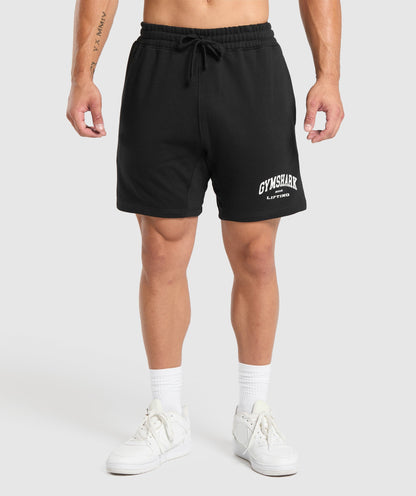 Gymshark 2012 Lifting Shorts - Black