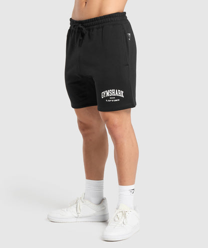 Gymshark 2012 Lifting Shorts - Black
