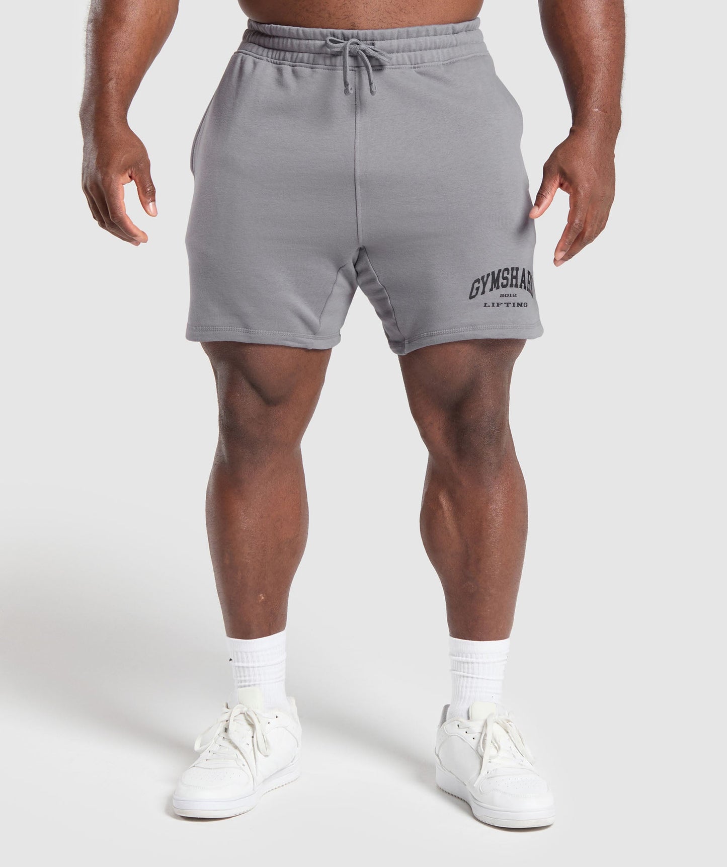 Gymshark 2012 Lifting Shorts - Medium Grey