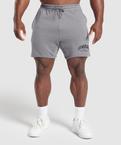 Gymshark 2012 Lifting Shorts - Medium Grey