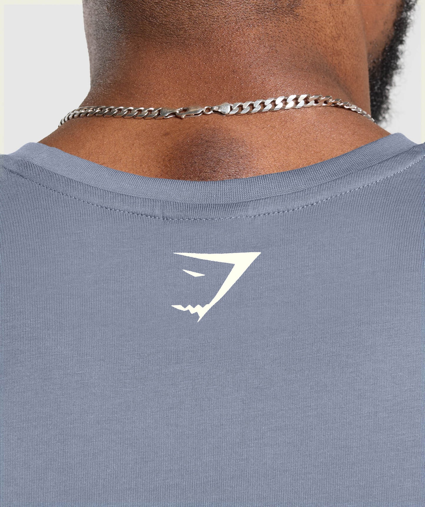 Gymshark 2012 Lifting Cut off Tank - Iron Blue