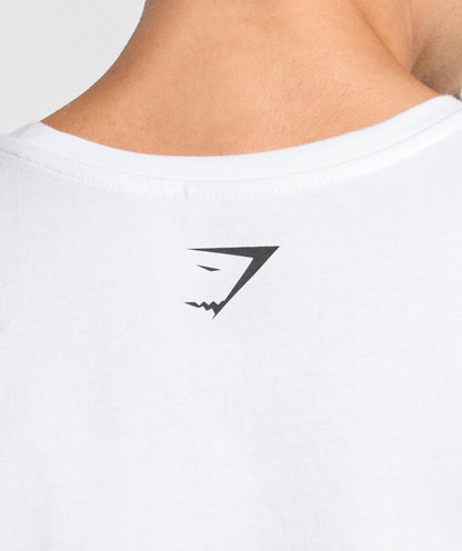 Gymshark 2012 Lifting Tank - White