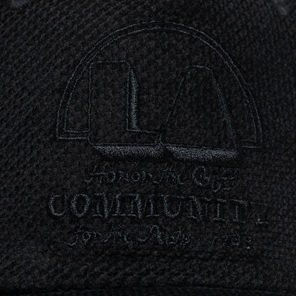 Honor The Gift Eyelet Trucker Cap - Black
