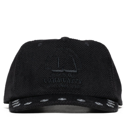 Honor The Gift Eyelet Trucker Cap - Black