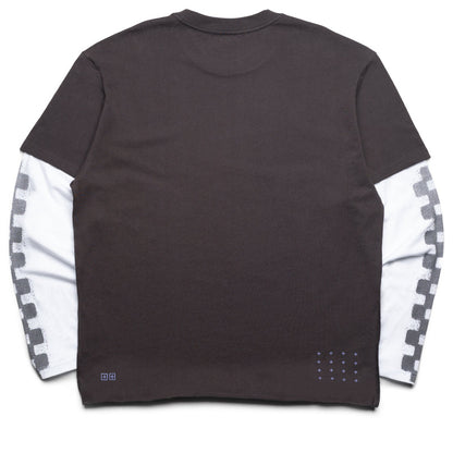 Ksubi Engine Layered L/S Tee - Faded Black