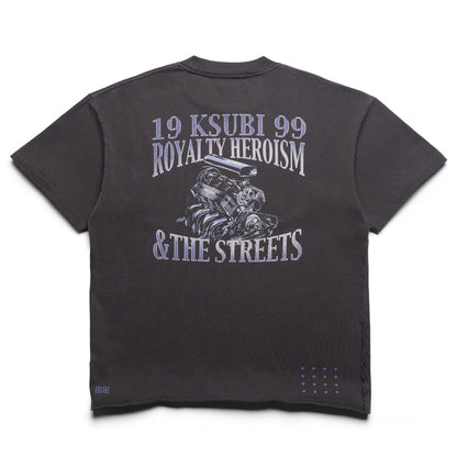 Ksubi Engine Ekcess Tee - Charcoal
