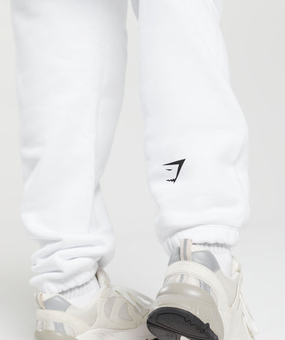 GS X Leana Deeb Oversized Joggers - White