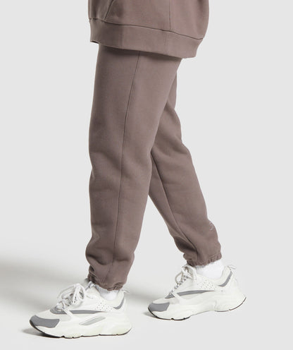 GS X Leana Deeb Oversized Joggers - Dusty Brown