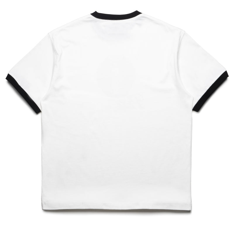 Pleasures Cat Heavyweight Ringer Tee - White