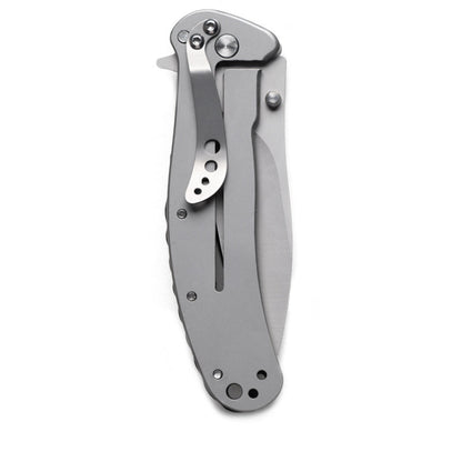 Politics Pocket Knife - Grey