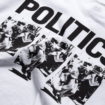 Politics Second Line Tee - White