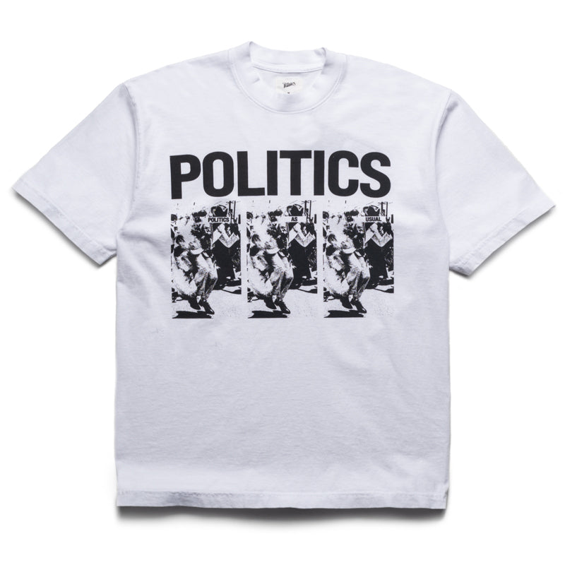 Politics Second Line Tee - White