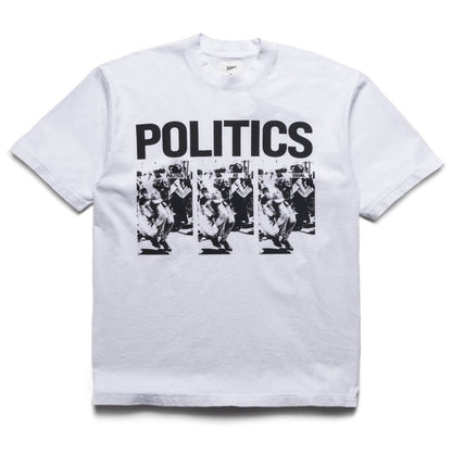 Politics Second Line Tee - White