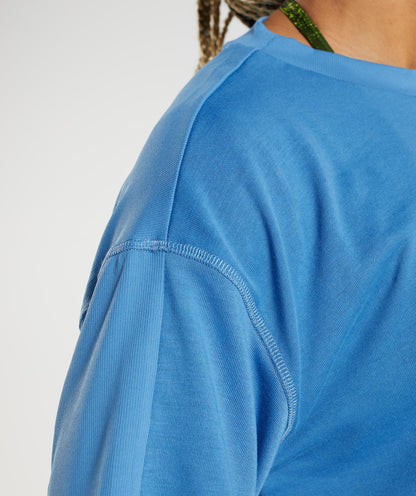GS Power Midi Top - Coastal Blue