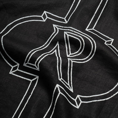 Represent Border Shirt - Jet Black