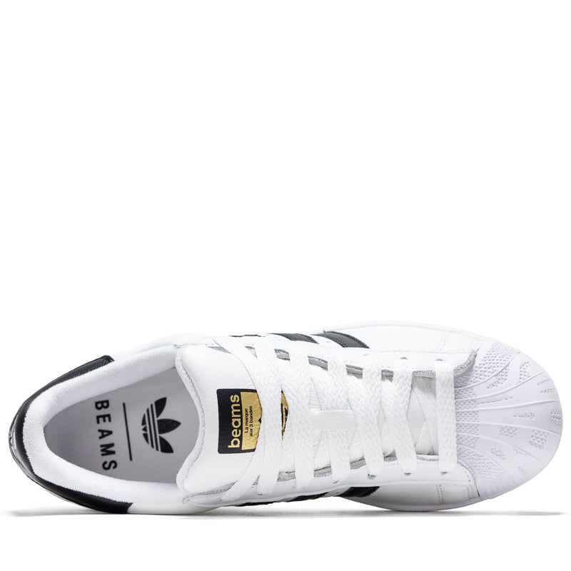 BEAMS x Adidas Superstar - Cloud White/Core Black