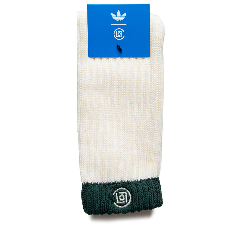 CLOT x Adidas Socks - Cream White