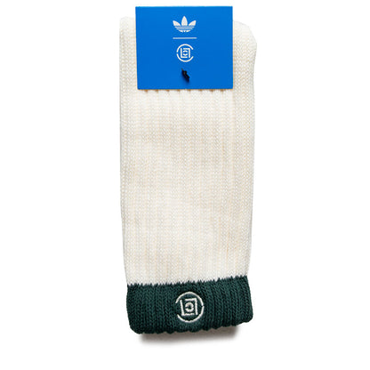 CLOT x Adidas Socks - Cream White