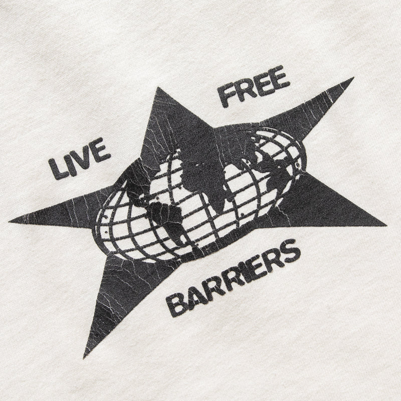 Barriers Worldwide Know Justice Know Peace Tee - White