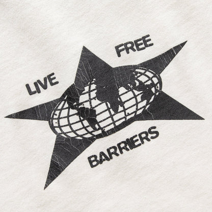 Barriers Worldwide Know Justice Know Peace Tee - White