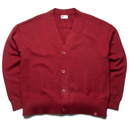 FILA Baseline Cardigan - Syrah