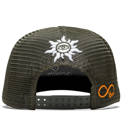 Godspeed New York GS Forever Trucker Hat - Olive/Black