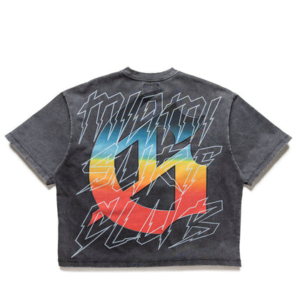 Godspeed New York Miami Surf Club Tee - Grey Wash
