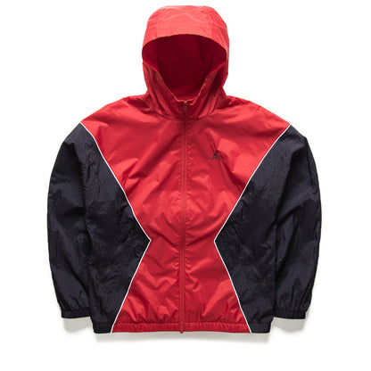 Jordan Hooded Draft Jacket - Varsity Red/Black