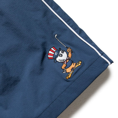 Malbon Golf Eagle Buckets Scooter Short - Navy