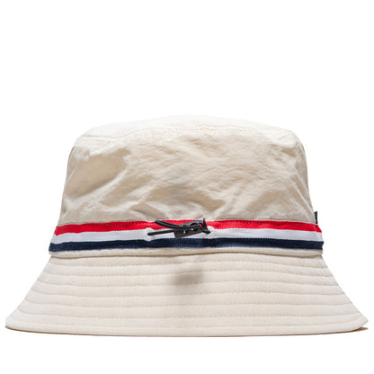 Malbon Golf In Golf We Trust Nylon Bucket Hat - Natural
