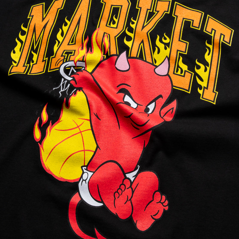 Market x Hot Stuff Dunk Tee - Black