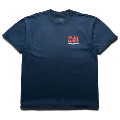 Market x Hot Stuff Call My Lawyer Tee - Washed Blue