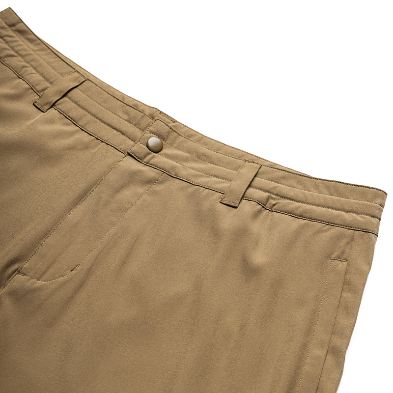 Malbon Golf Tonino Hybrid Short Solid - Dark Khaki
