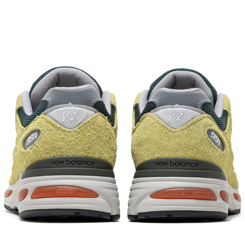 New Balance Made In UK 991v2 'Grape Sorbet' - Beechnut/Trekking Green