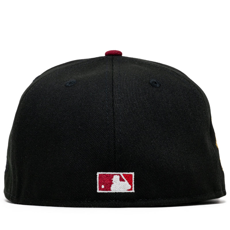 New Era x Politics Atlanta Braves 59FIFTY Fitted - Black/Cardinal