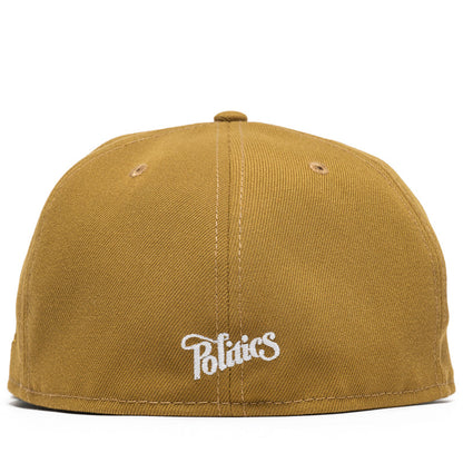 Politics x New Era 59FIFTY Fitted - Old Gold