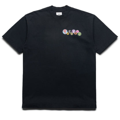 Politics Buttons Tee - Black