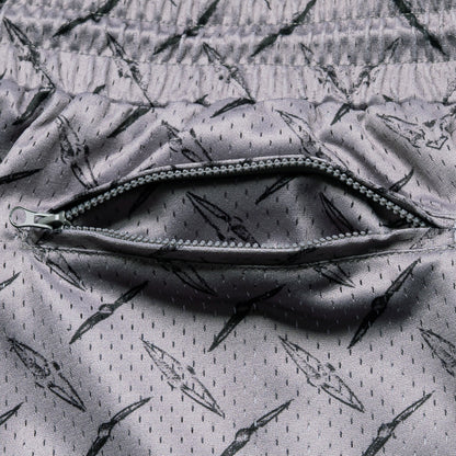 Politics Mesh Shorts - Diamond Plate