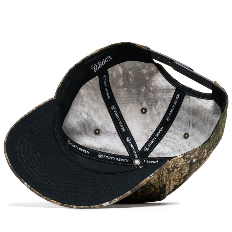 Politics x '47 Core P Snapback - Realtree Camo