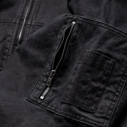 Represent Hooded Bomber - Washed Black