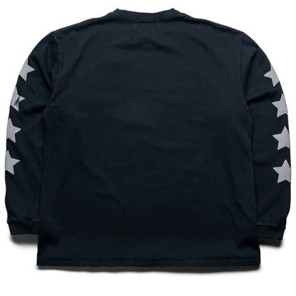 Rhude Cambridge State Champs L/S Tee - Vintage Black