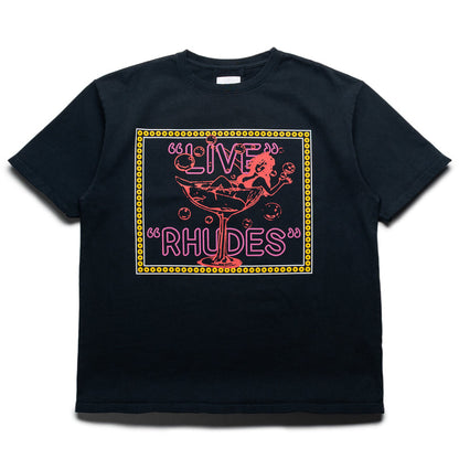 Rhude Live Rhudes Tee - Vintage Black