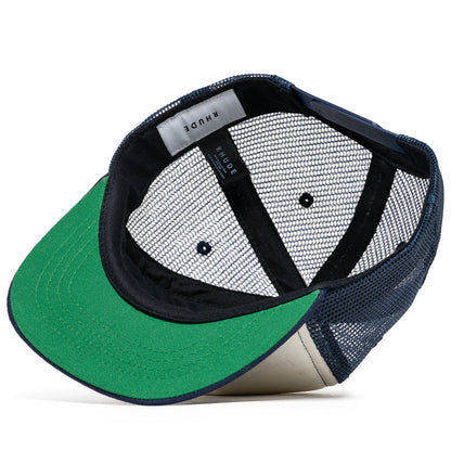 Rhude Special Blend Trucker Hat - Navy/Off White