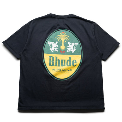 Rhude Tabaco Tee - Vintage Black