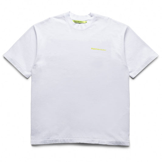 Supervsn Handshake Tee - White