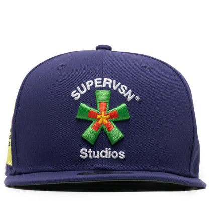 Supervsn x New Era Starburst 59FIFTY Fitted - Purple