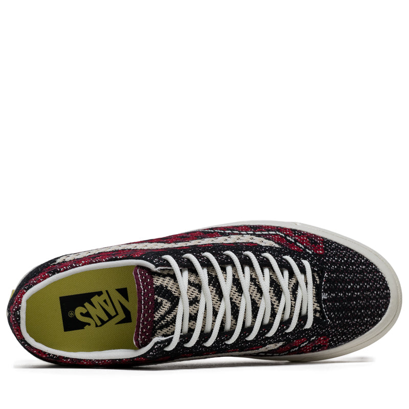 Vans LX Old Skool 36 EK - Geo Check Bordeaux Red