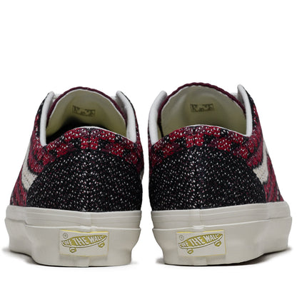 Vans LX Old Skool 36 EK - Geo Check Bordeaux Red