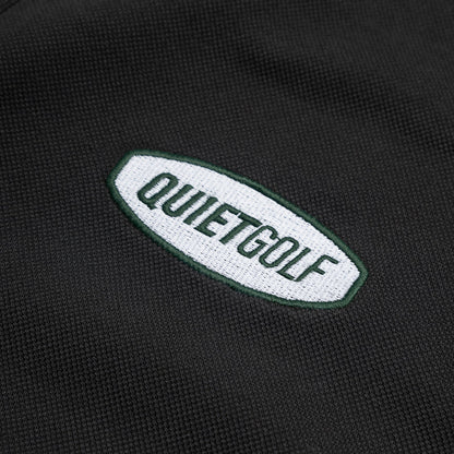Quiet Golf Tour Polo - Black