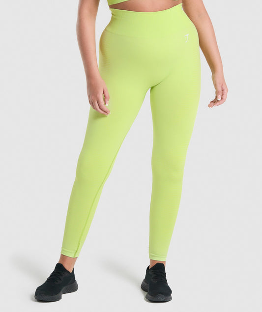 DNU - Gymshark Vital Seamless 2.0 Leggings - Yellow Marl